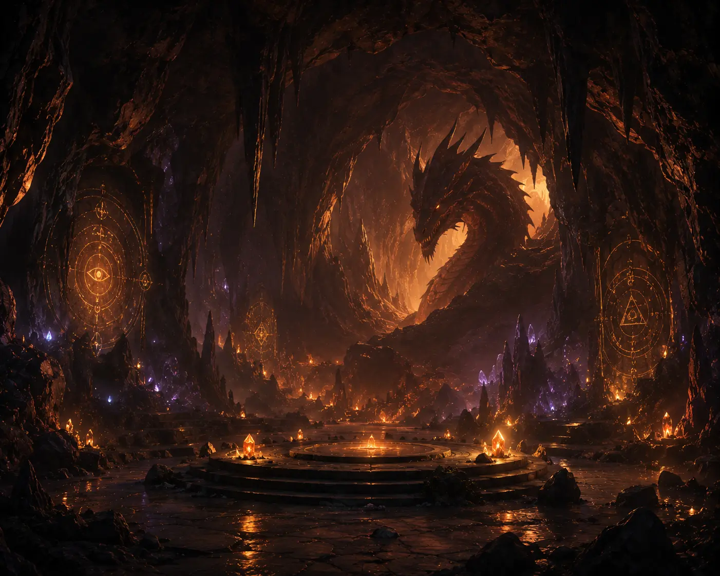 Cena de Caverna das Alucinações